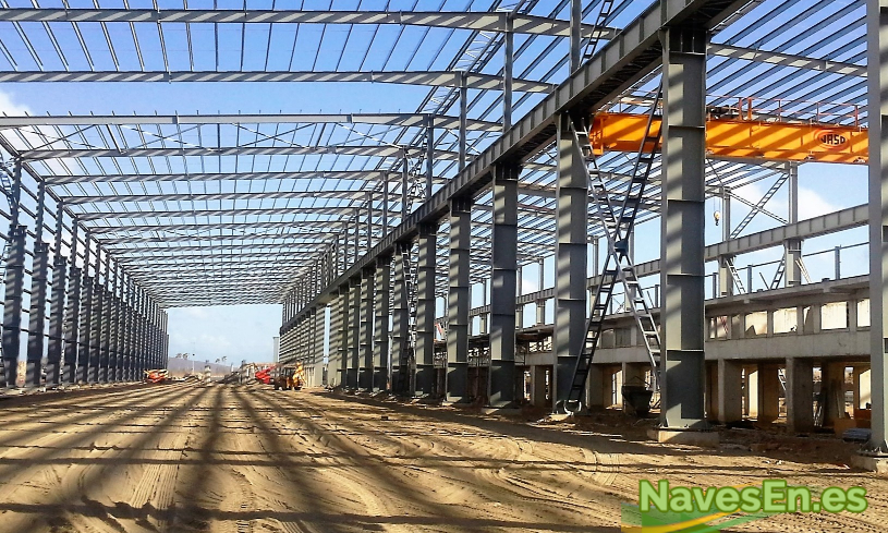 Una nave industrial prefabricada puede llegar a tener 16.000.000 metros cuadrados